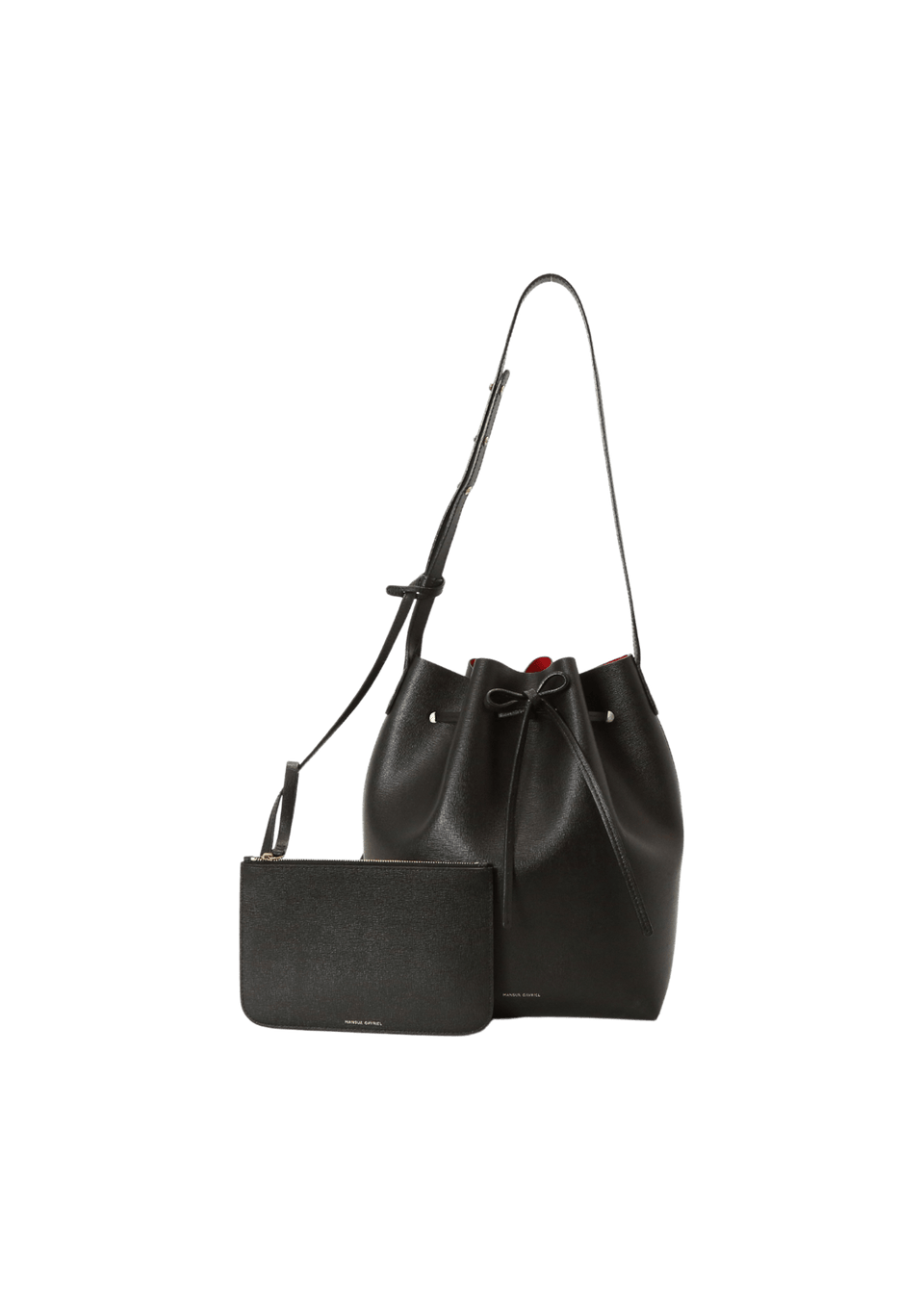 LEATHER BUCKET BAG