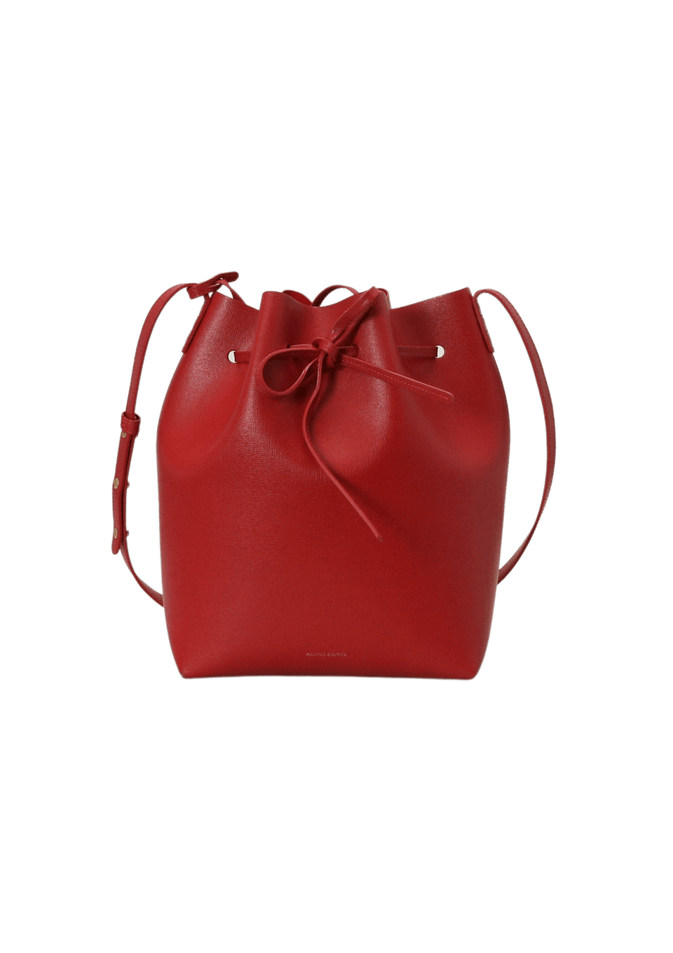 LEATHER BUCKET BAG