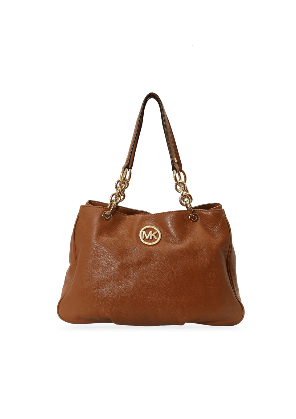 CHAIN LINK LEATHER BAG