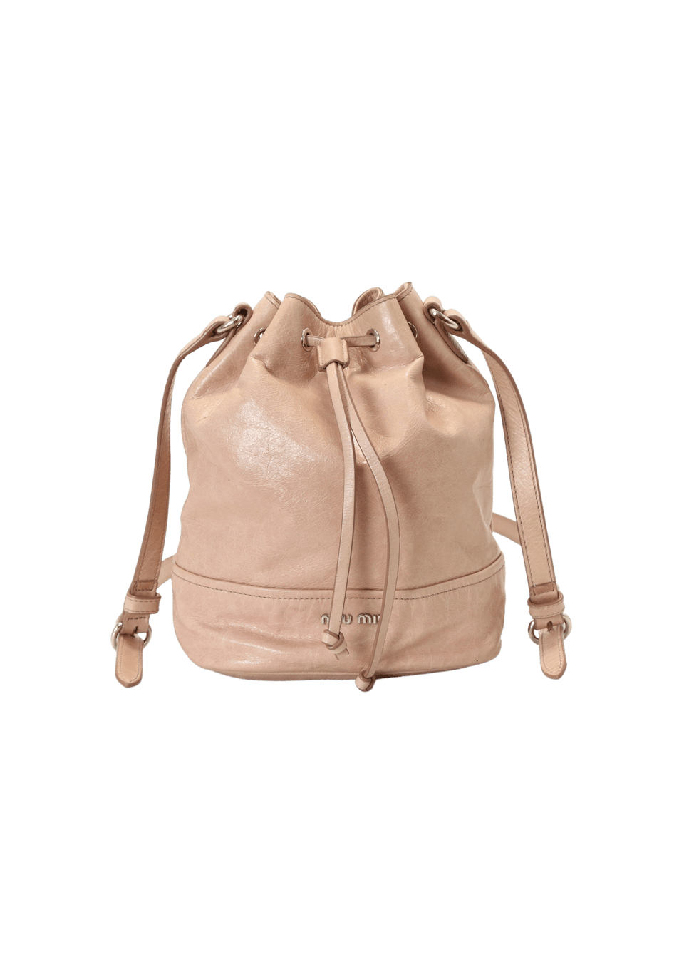 VITELLO SHINE BUCKET BAG