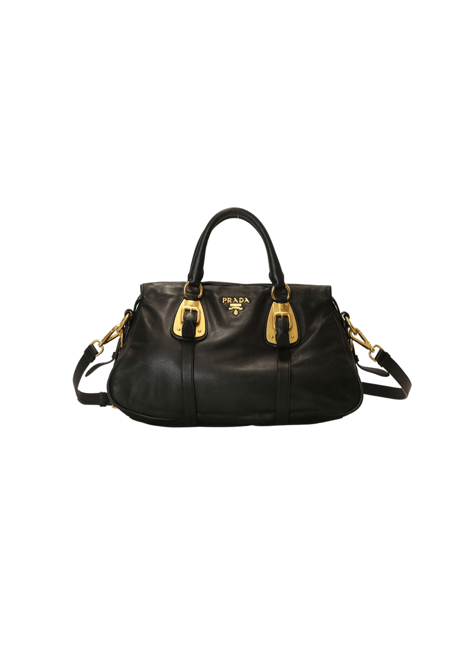 LEATHER TRIMMED BAG