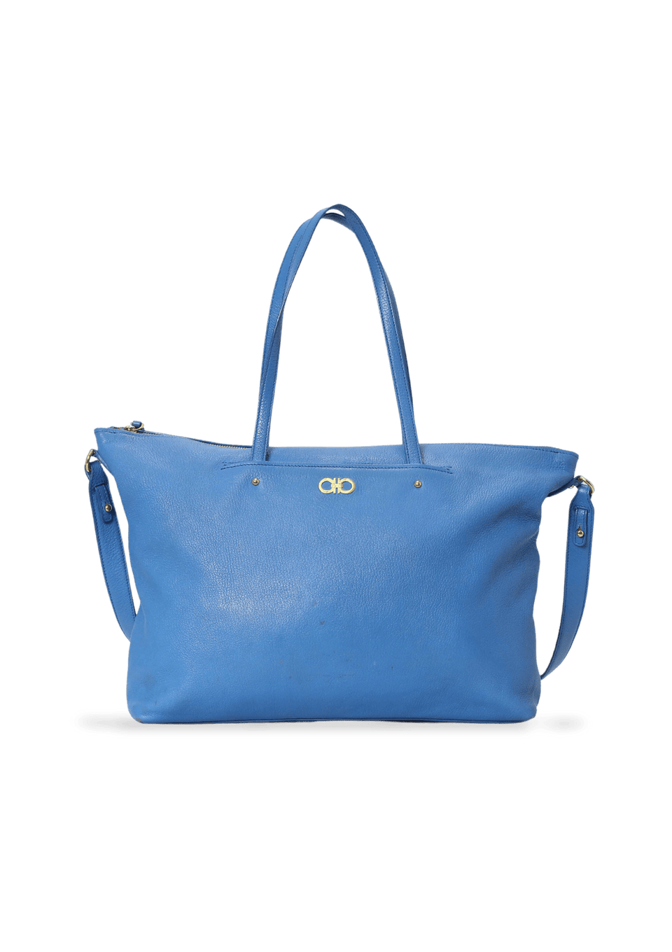 LEATHER LOGO TOTE