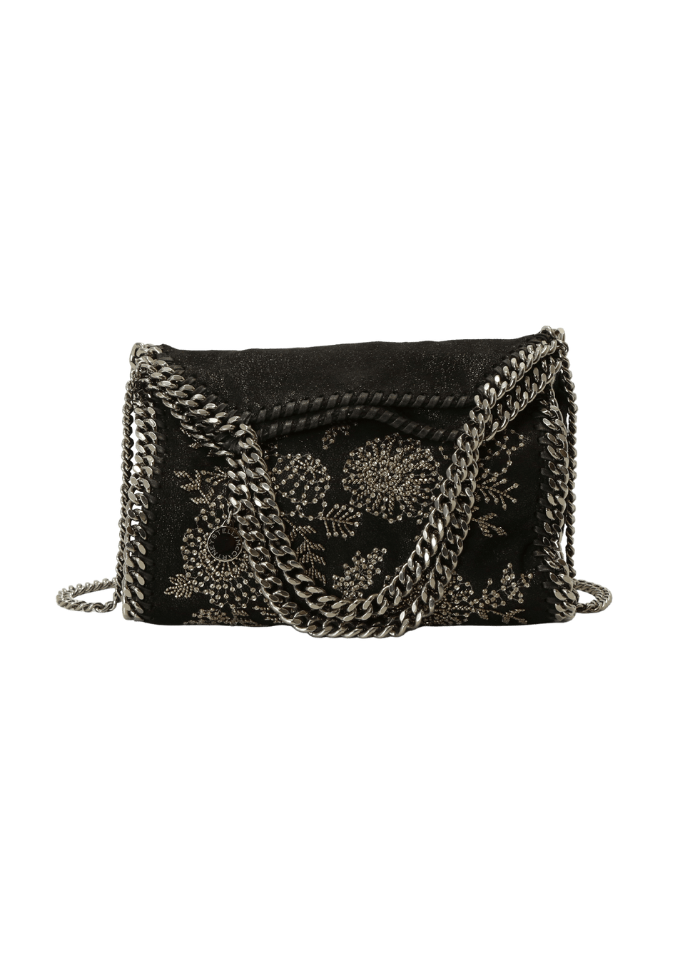 FLOWERS FALABELLA MINI TOTE BAG
