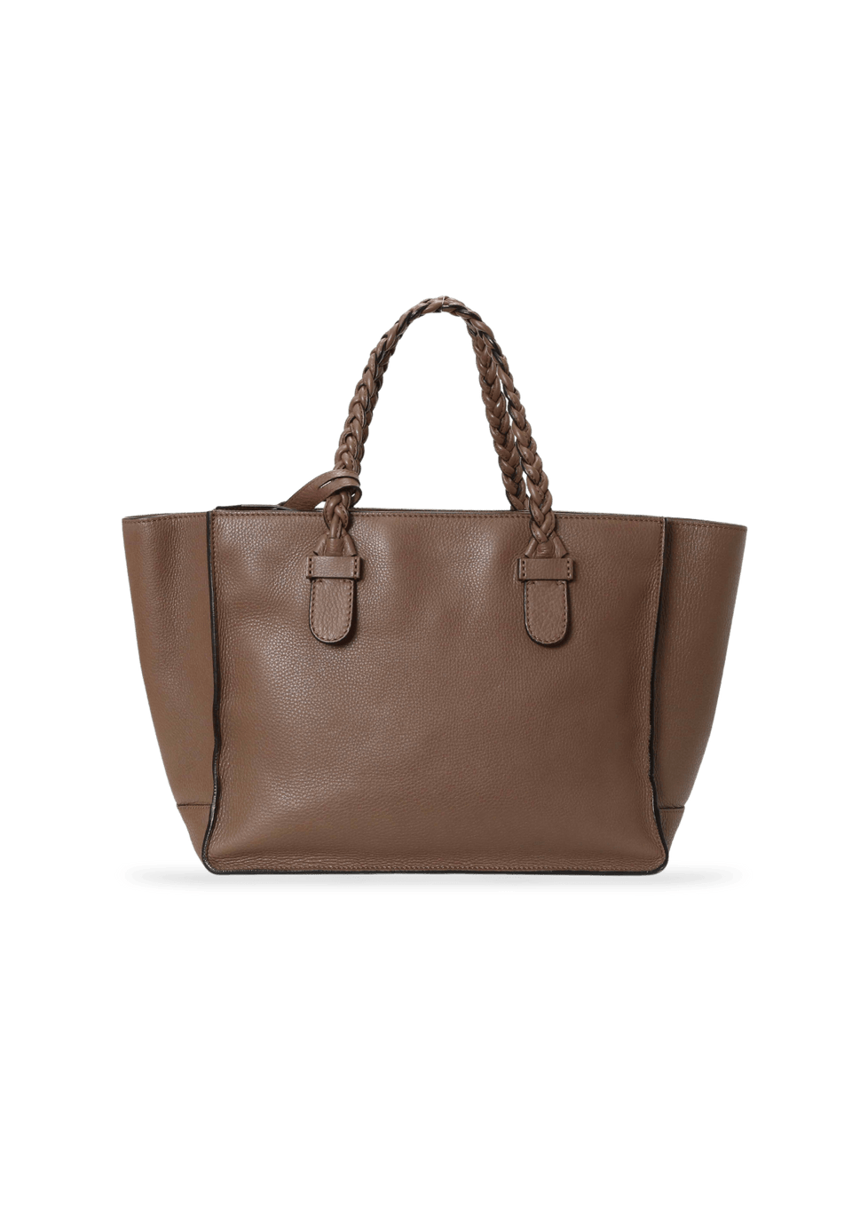 BRAIDED LEATHER TOTE