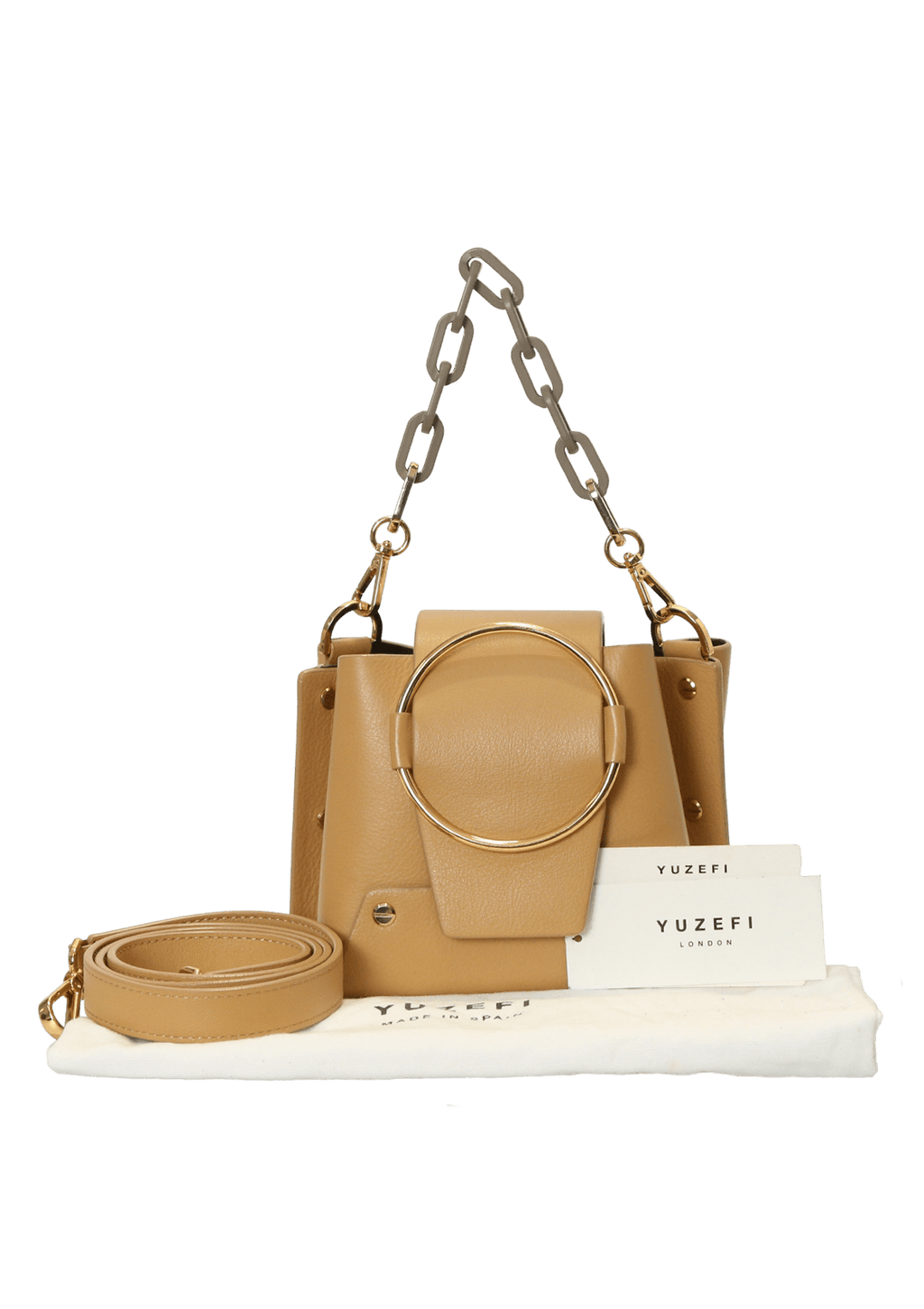 Bolsa Yuzefi Mini Delila Bag Bege Original – Gringa