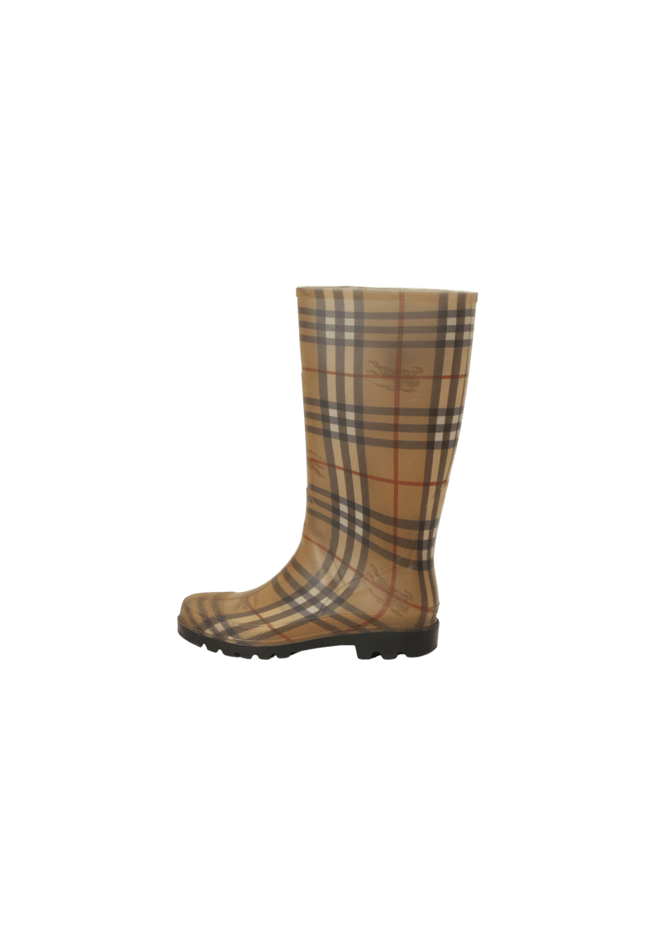 NOVA CHECK RUBBER RAIN BOOTS 36