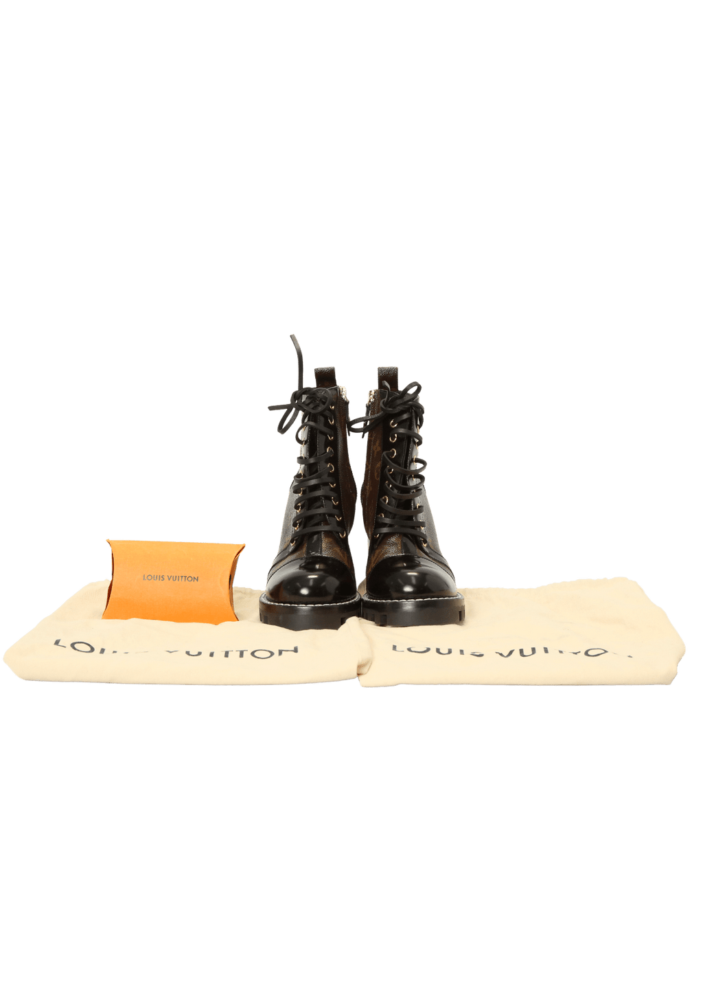 Bota Louis Vuitton Monogram Star Trail 36 Marrom Original – Gringa