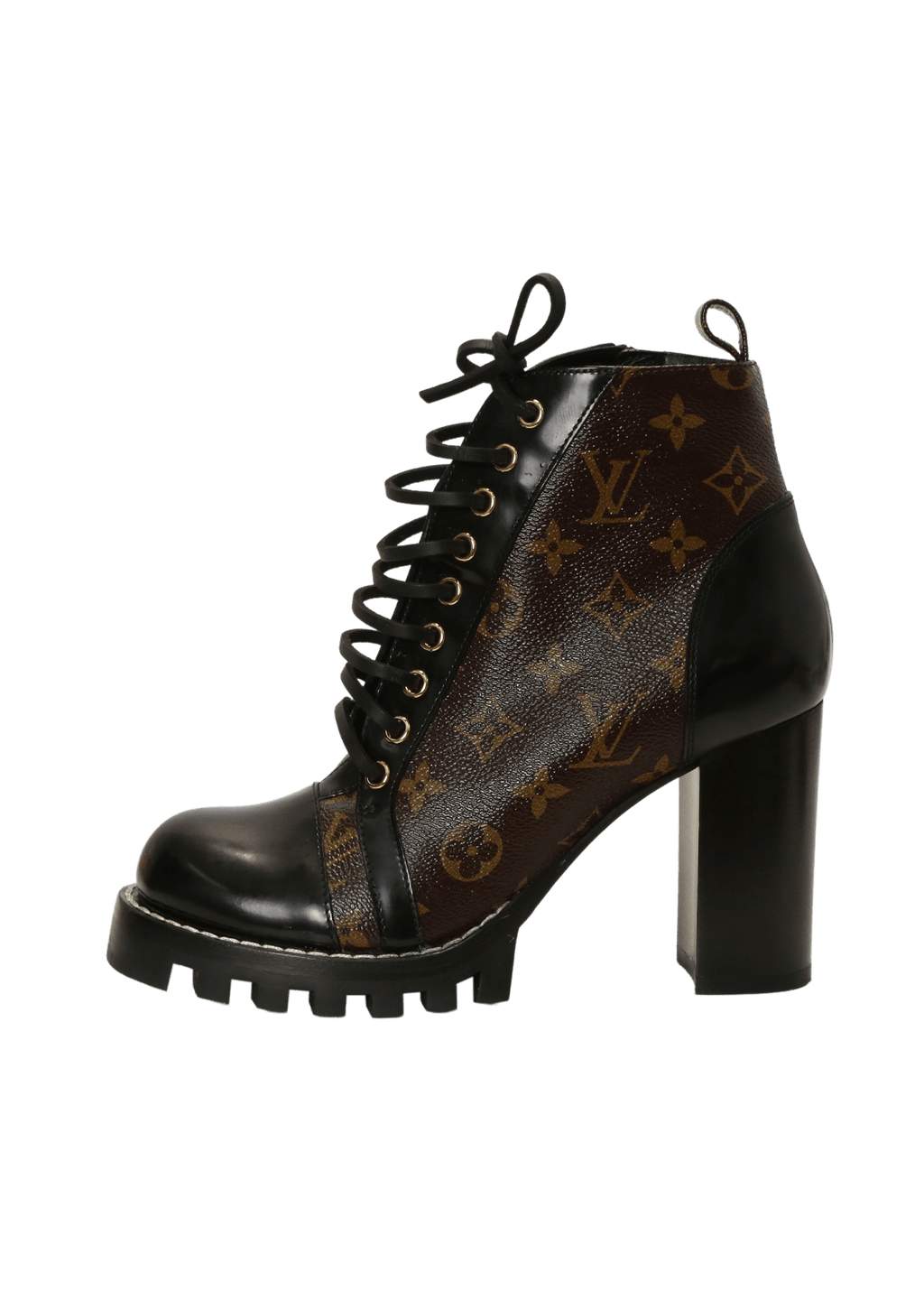 Bota Louis Vuitton Monogram Star Trail 36 Marrom Original – Gringa