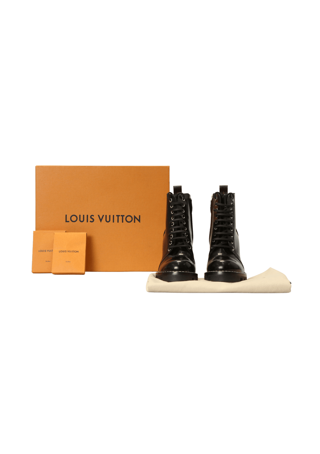 Bota Louis Vuitton Monogram Star Trail Boots 35.5 Preta Original – Gringa