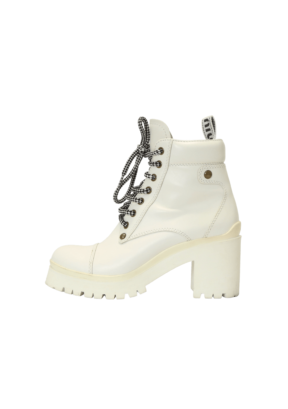 LEATHER COMBAT BOOTS 35