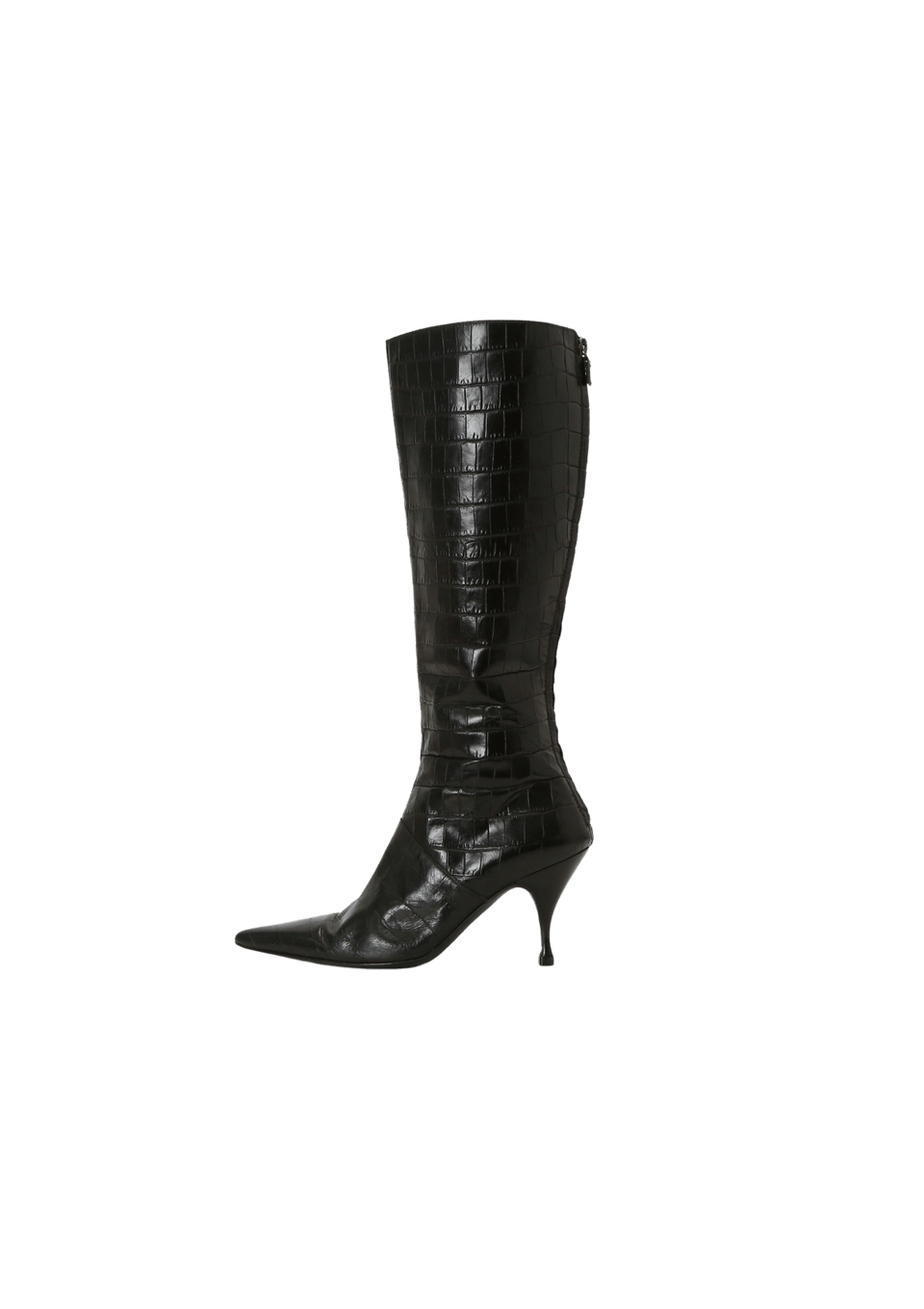 CROCO EFFECT BOOTS 34