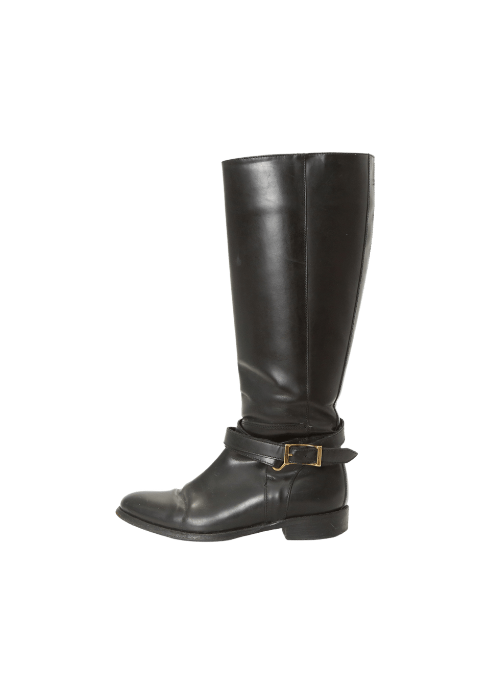 LEATHER RIDING BOOTS 35.5