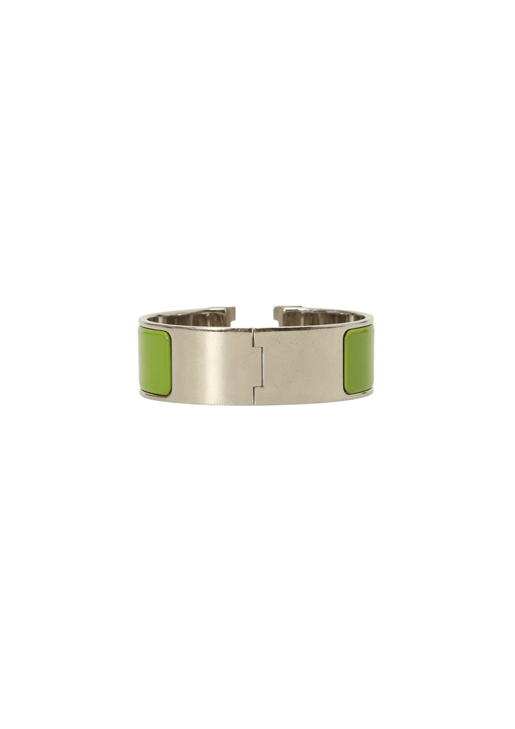 Hermes clic h bracelet green Clearance
