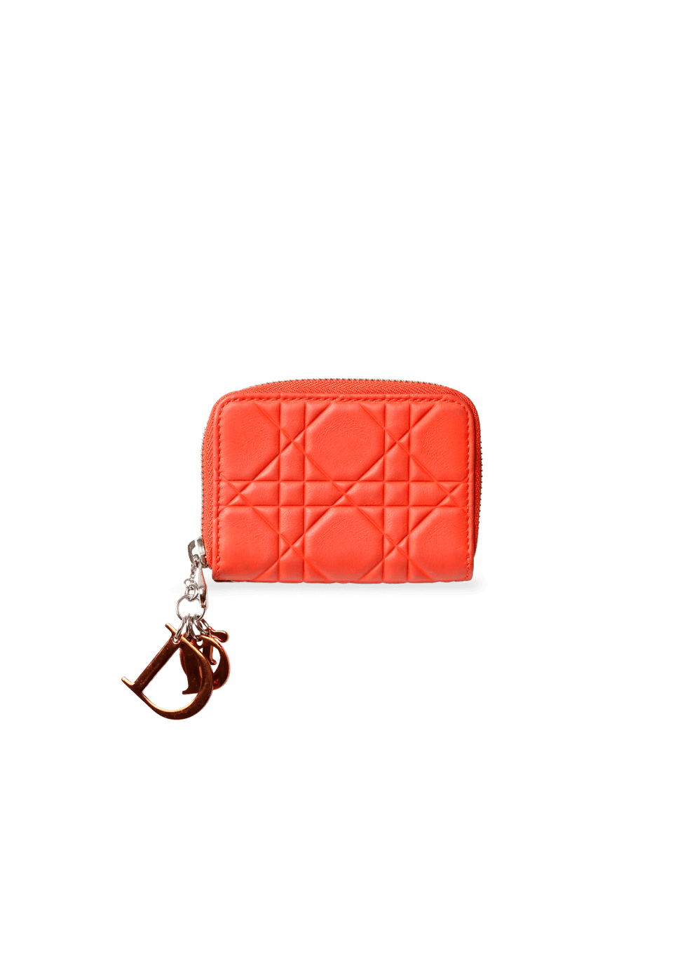 LADY DIOR ZIP AROUND WALLET