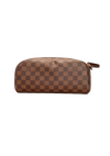 DAMIER ÉBÈNE DOPP KIT TOILET POUCH
