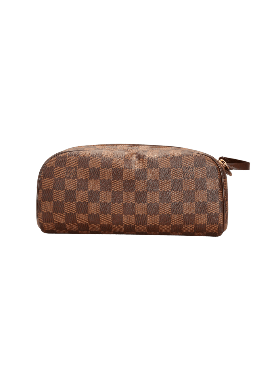 DAMIER ÉBÈNE DOPP KIT TOILET POUCH