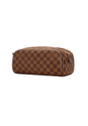 DAMIER ÉBÈNE DOPP KIT TOILET POUCH
