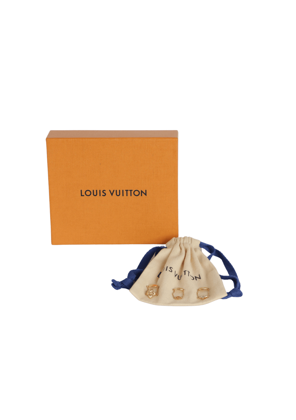 Louis Vuitton MONOGRAM 2022-23FW Blooming Strass Rings Set (M68378)
