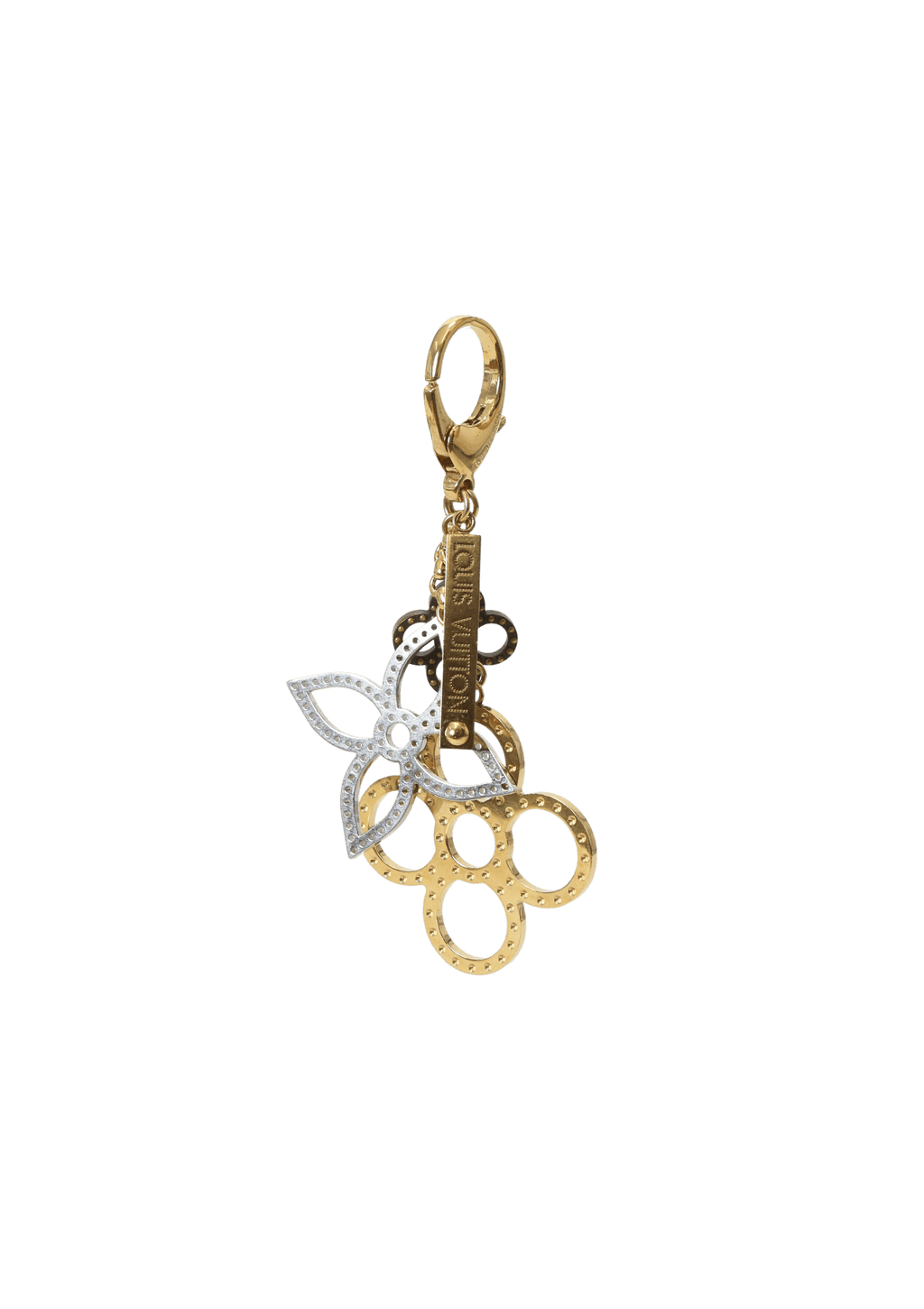 Chaveiro Louis Vuitton Bolt Extender Key Holder Dourado Original – Gringa