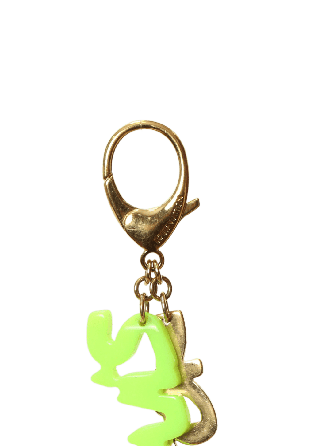 chaveiro-louis-vuitton-graffiti-keychain-dourado-original-gringa