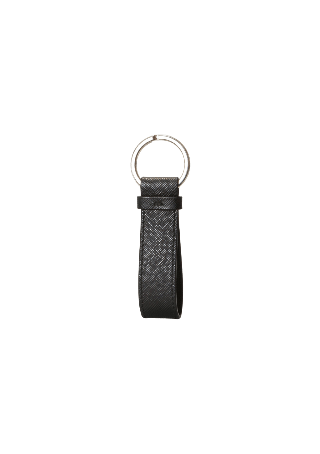 Chaveiro Prada Logo Key Chain Preto Original Gringa