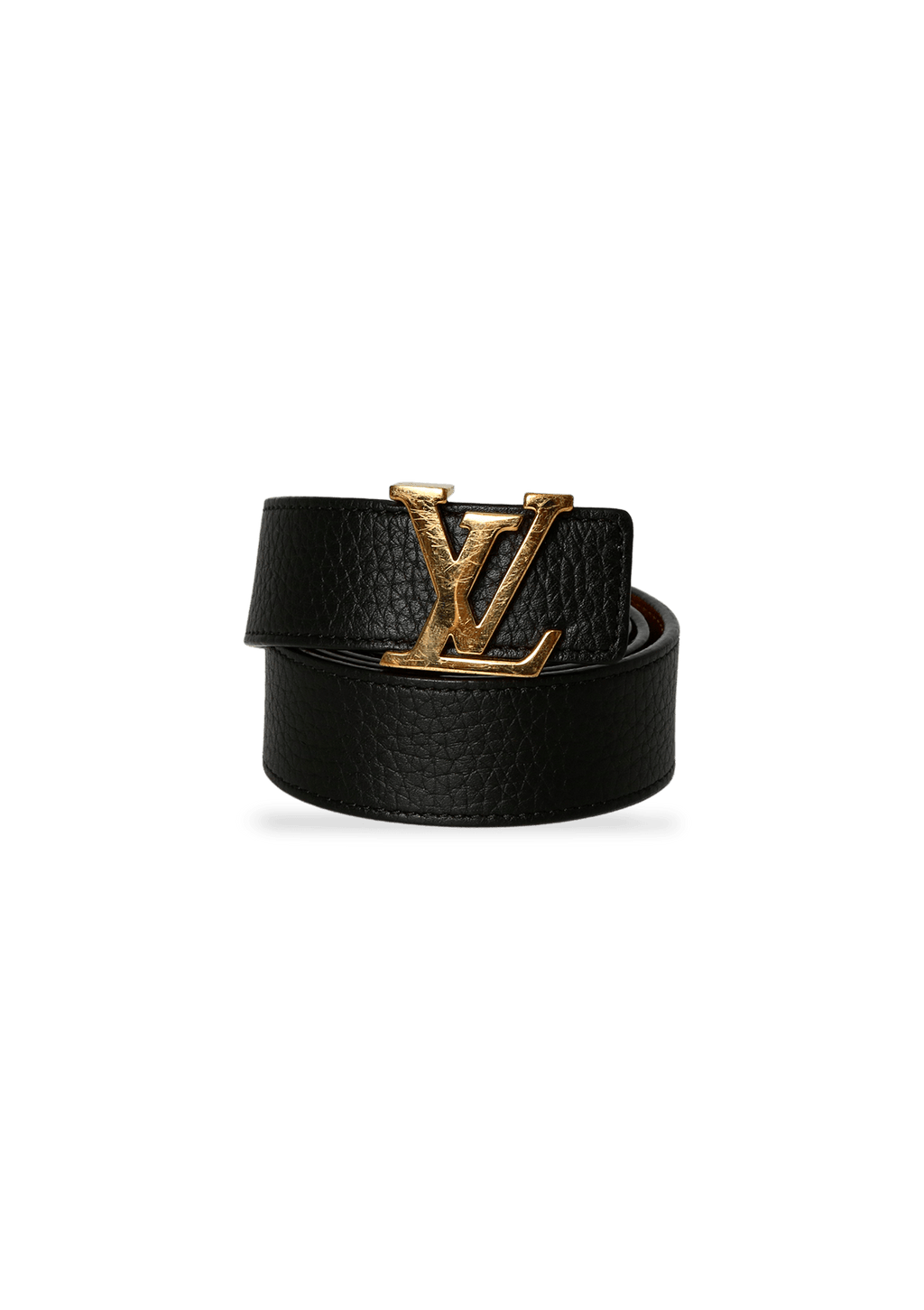 Cinto Louis Vuitton Initials Preto