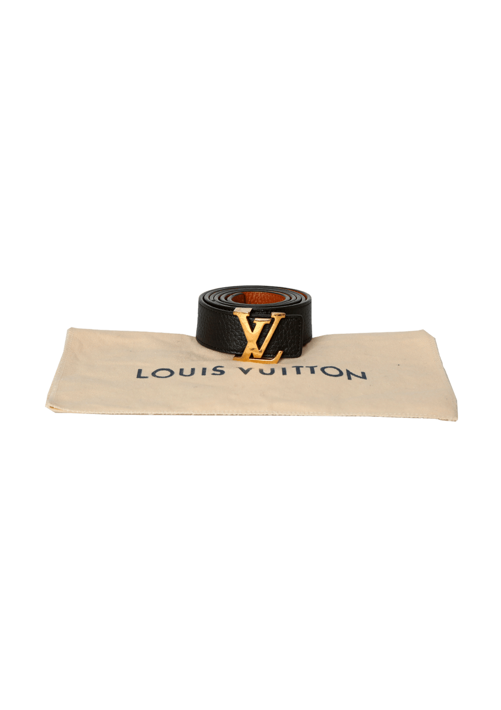 Cinto Louis Vuitton Reversível Initials 40 MM Preto Original – Gringa