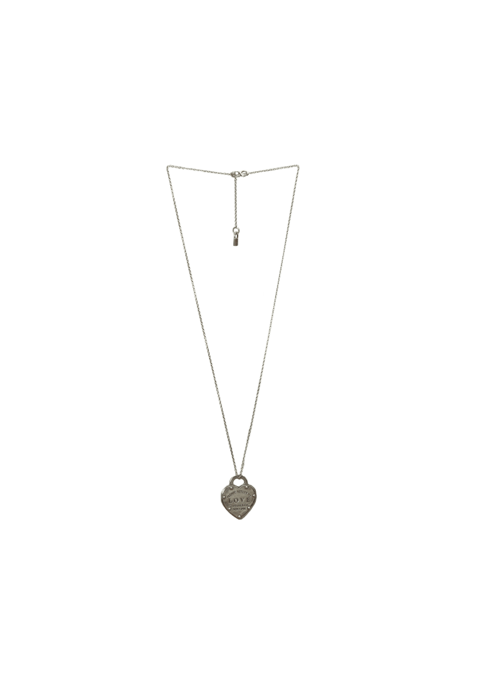 "RETURN TO TIFFANY" HEART TAG NECKLACE