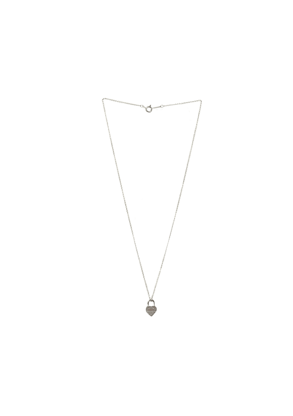 "RETURN TO TIFFANY" SILVER NECKLACE