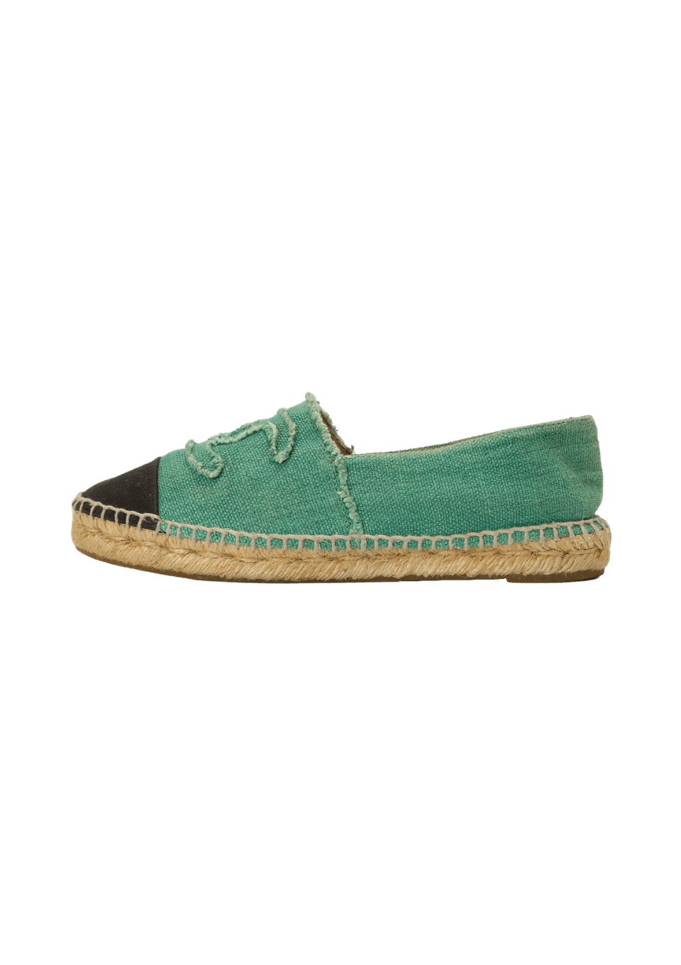 INTERLOCKING CC LOGO ESPADRILLES 36