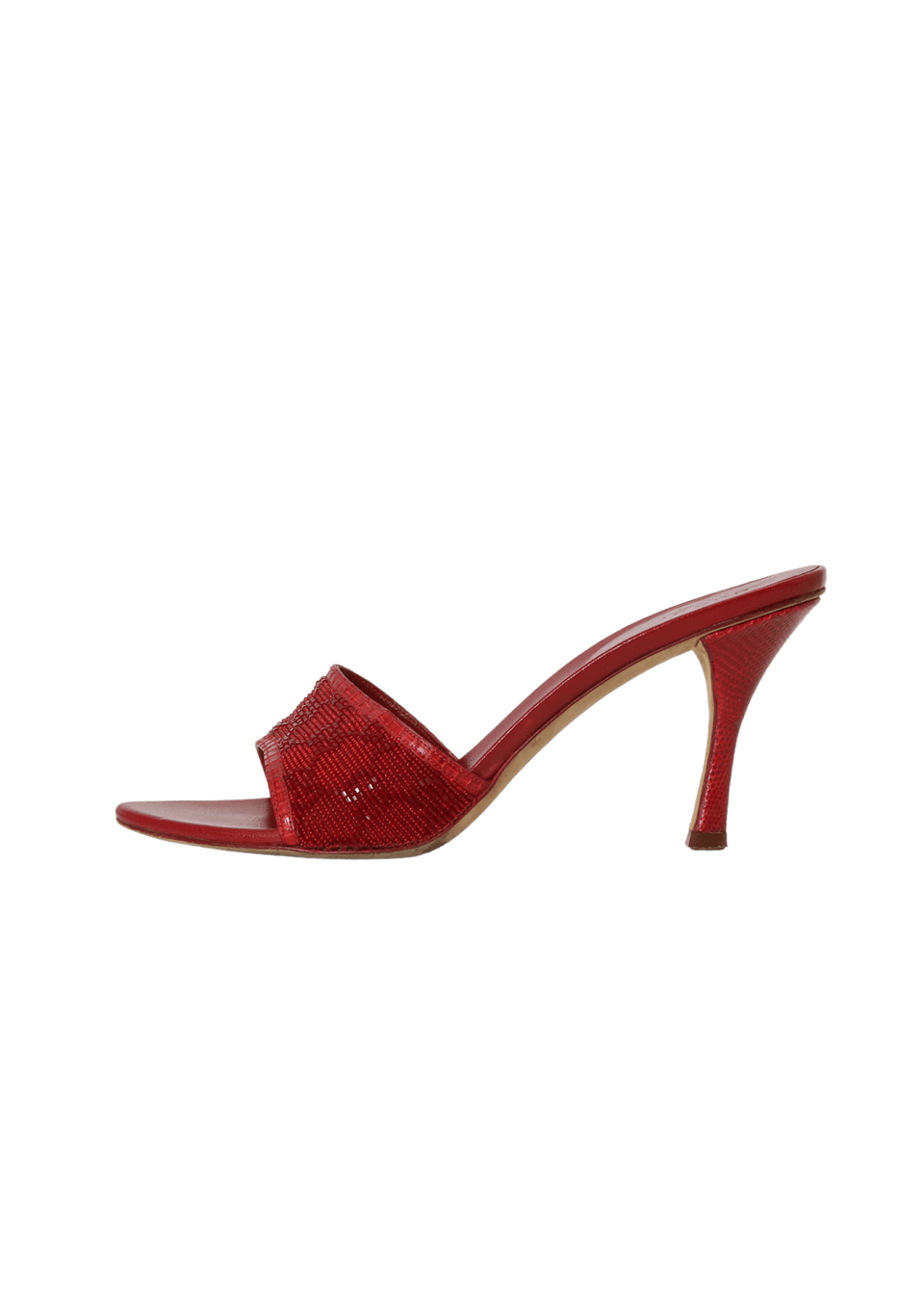 GG CANVAS OPEN TOE MULES 37,5