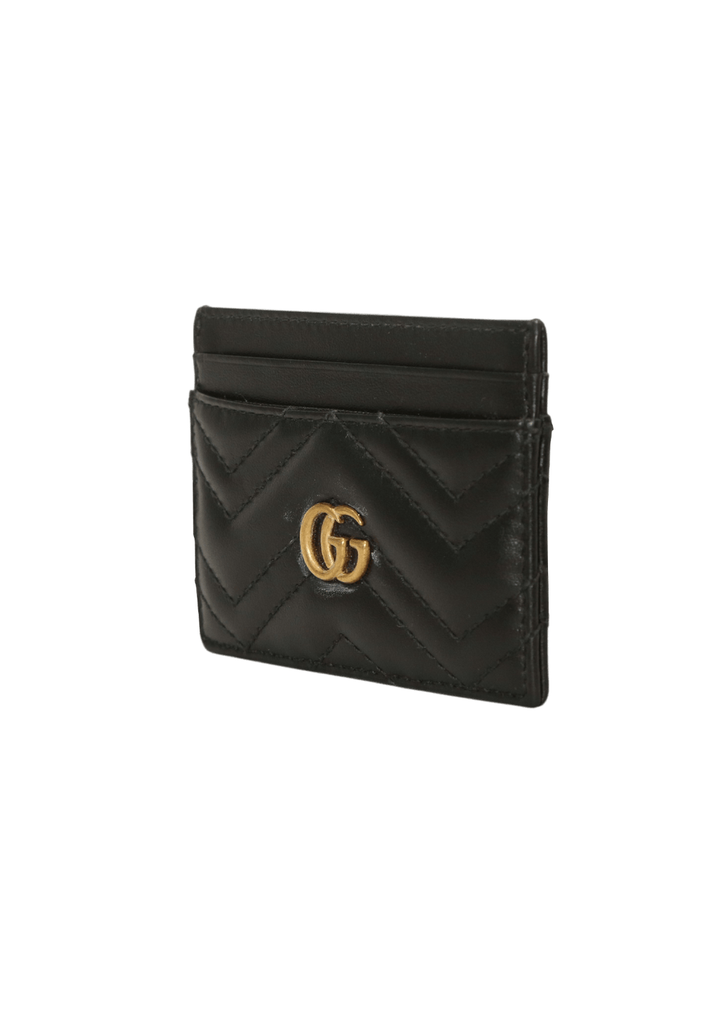 Gucci gg marmont quilted leather card case Outlet