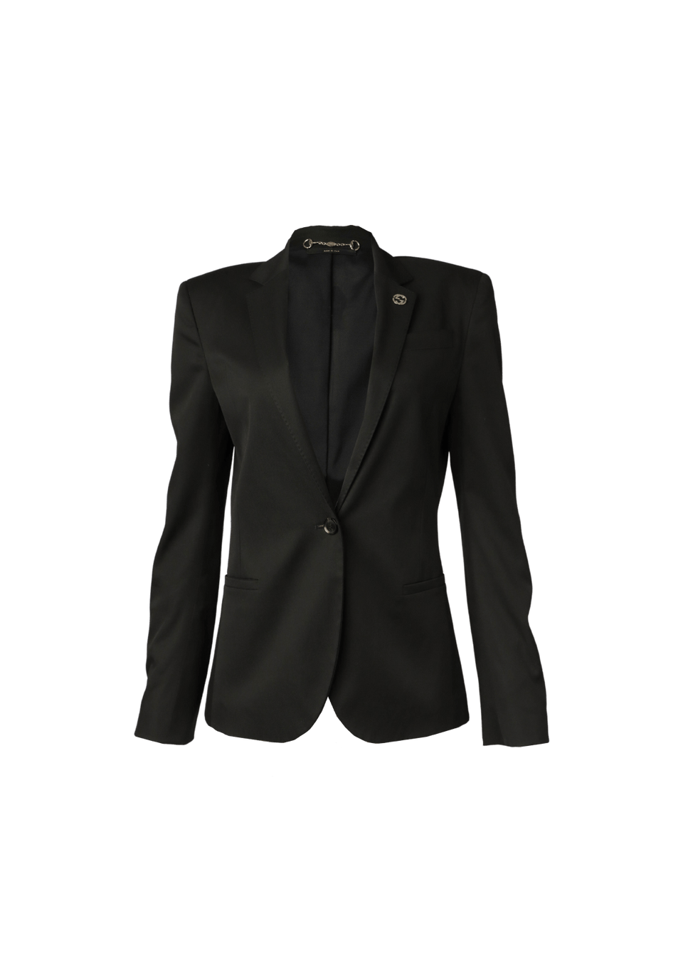 INTERLOCKING GG WOOL BLAZER 36