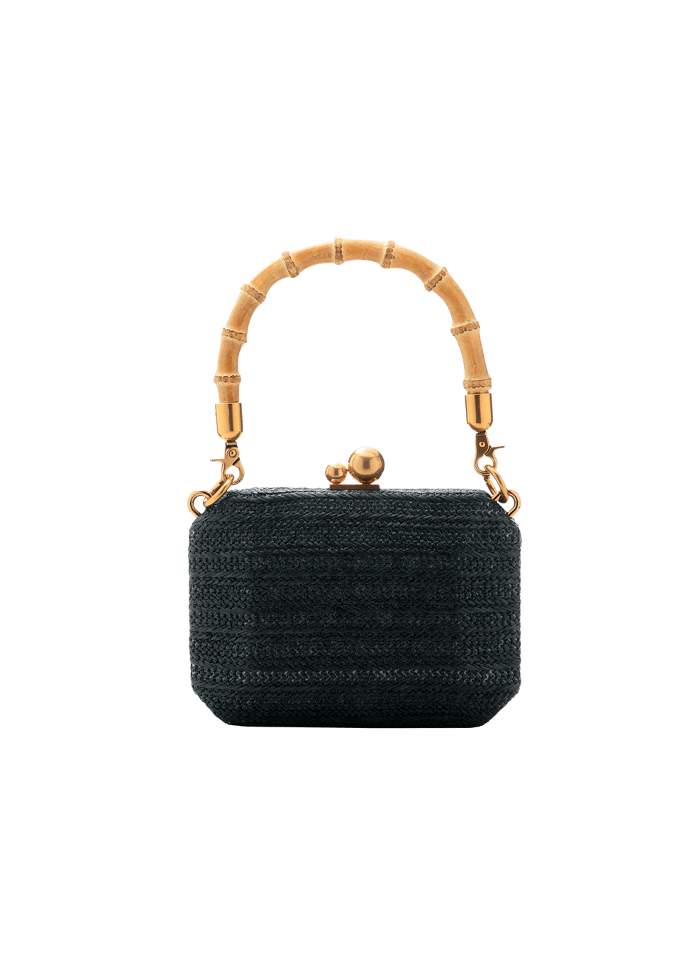 BOLSA CLUTCH PALHA BAMBU
