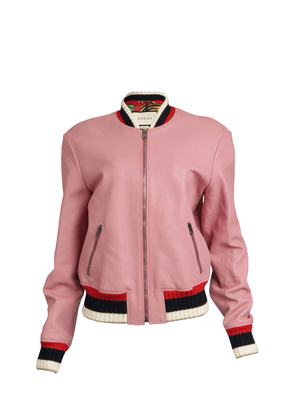 Gucci blind for love leather jacket sales