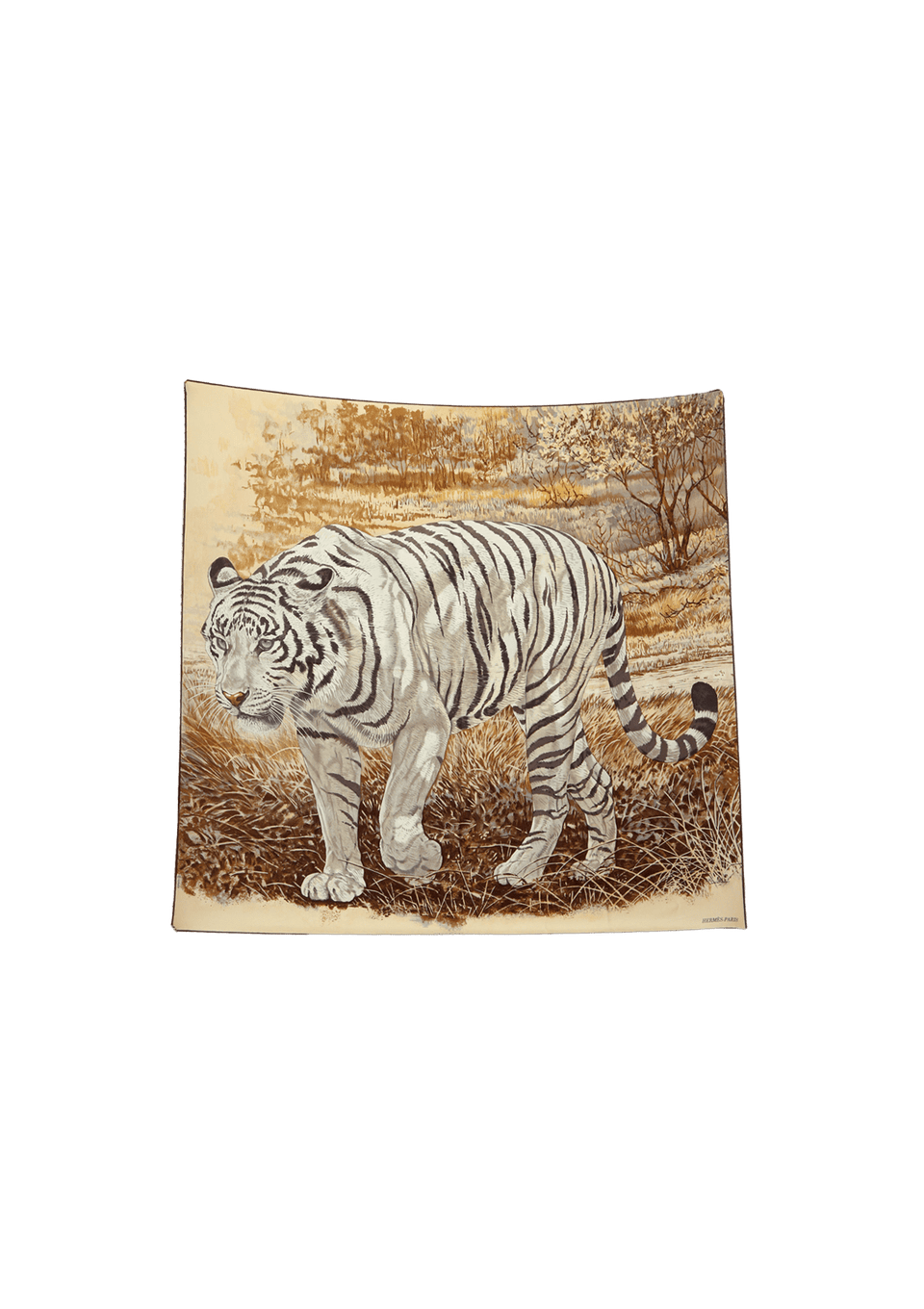 TIGRE DU BENGALE SILK SCARF