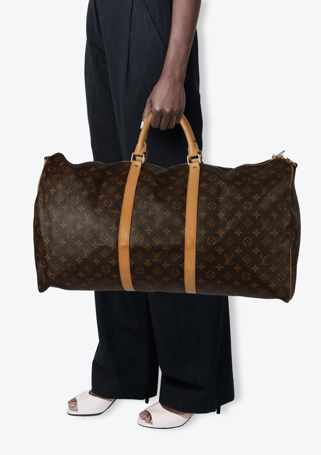 MALA LOUIS VUITTON KEEPALL 60 VIAGEM DAMIER AZUR