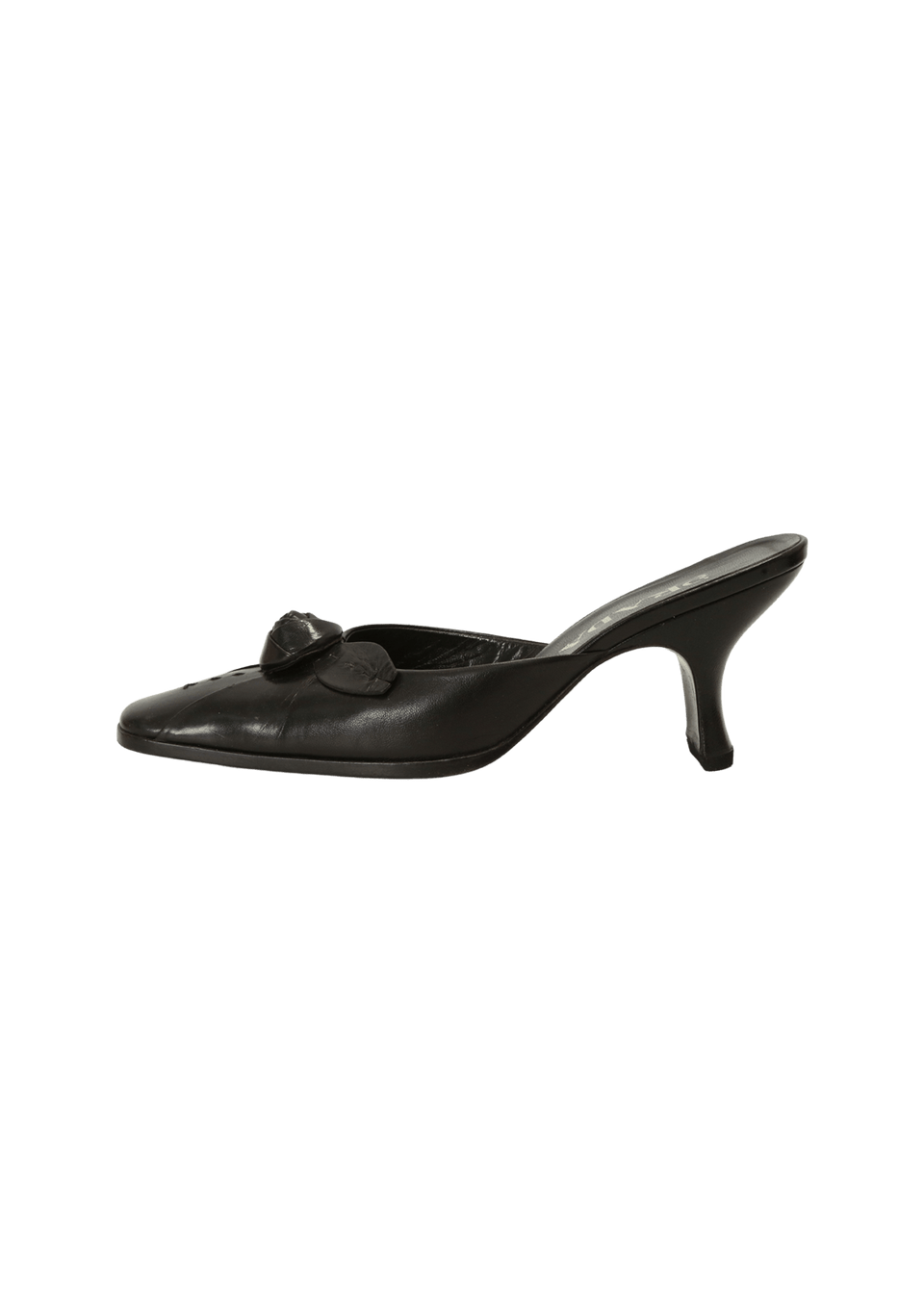 LEATHER MULES 35.5