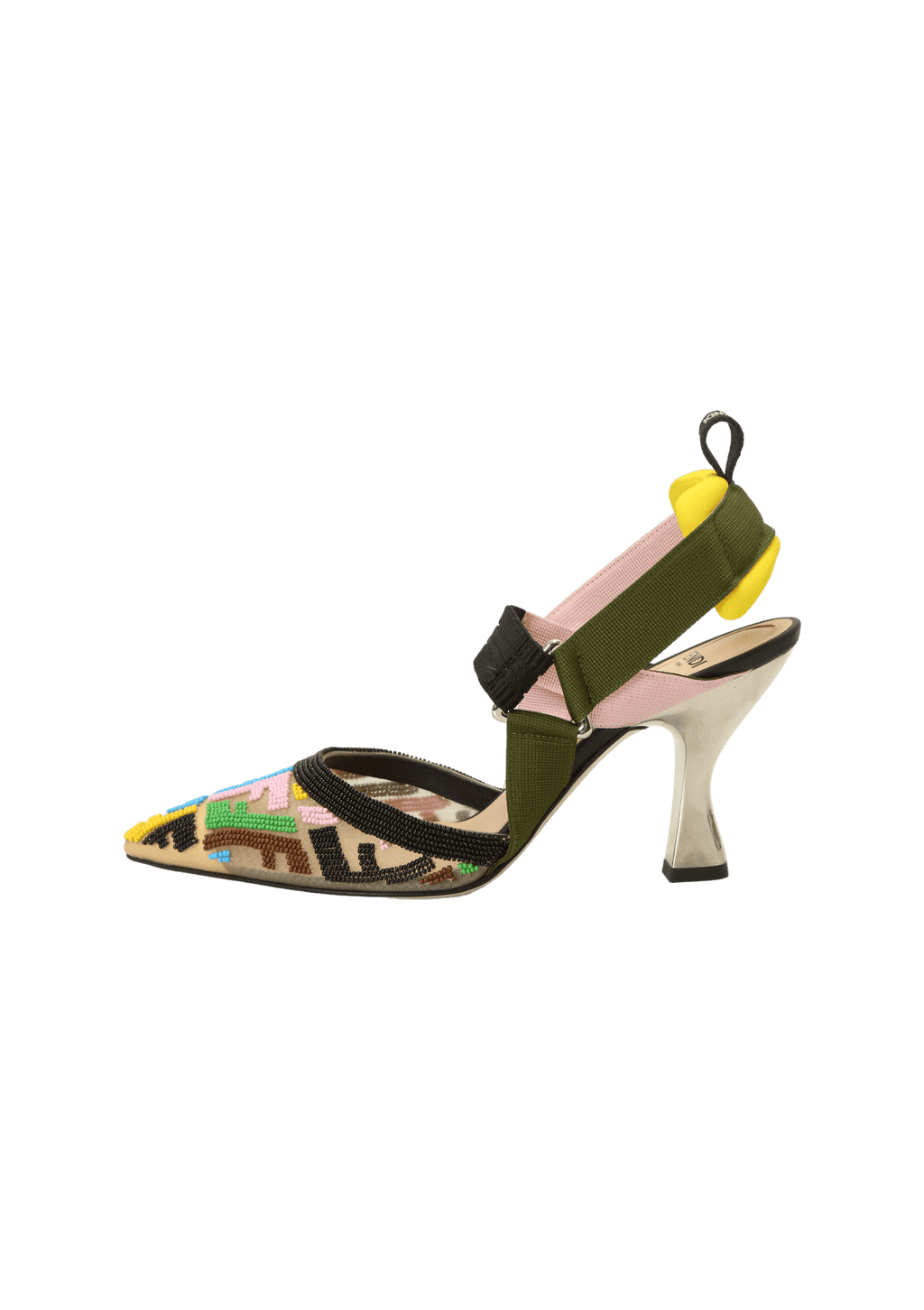 fendi mesh heels
