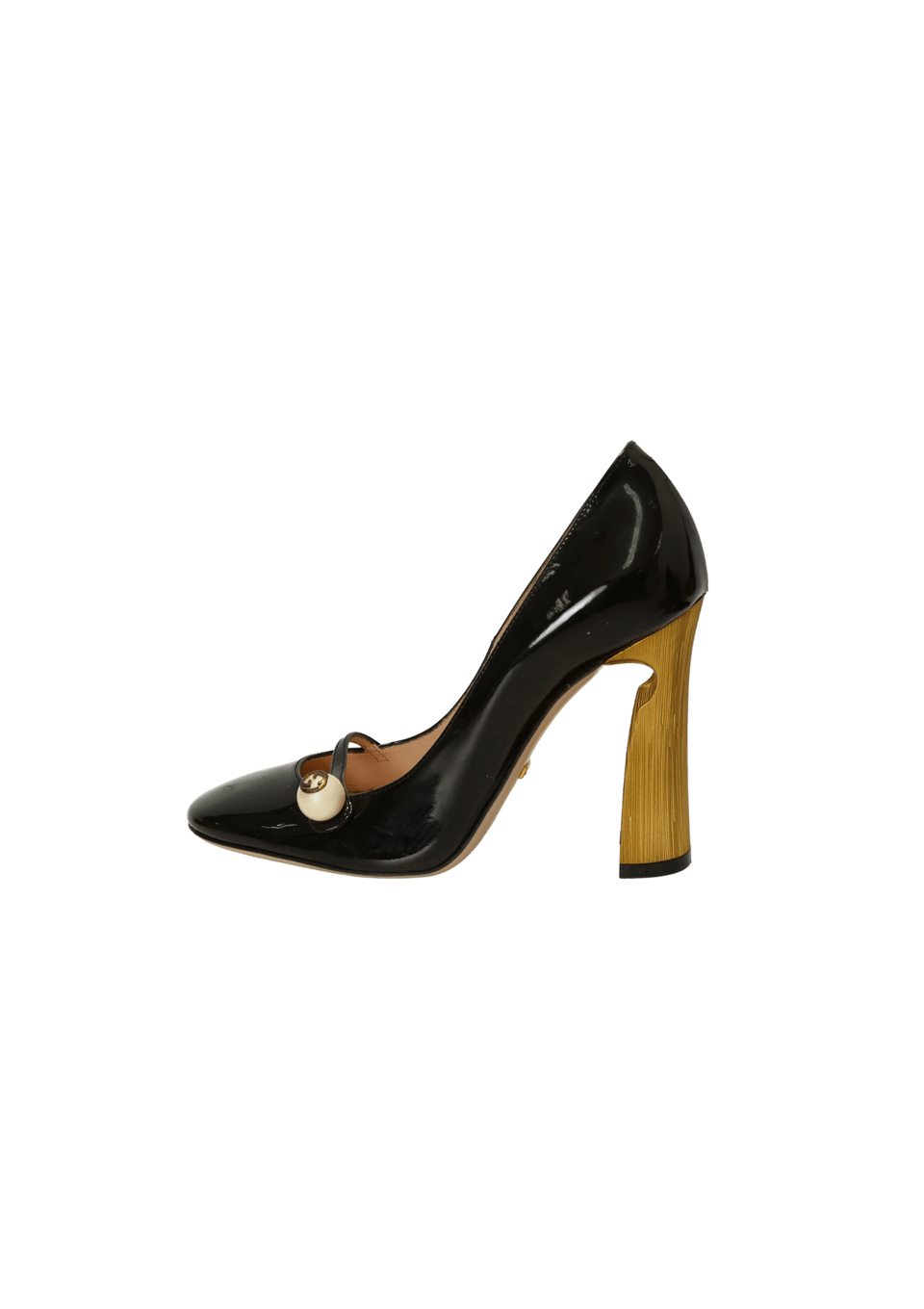 PEARL MARY JANE PUMPS 35