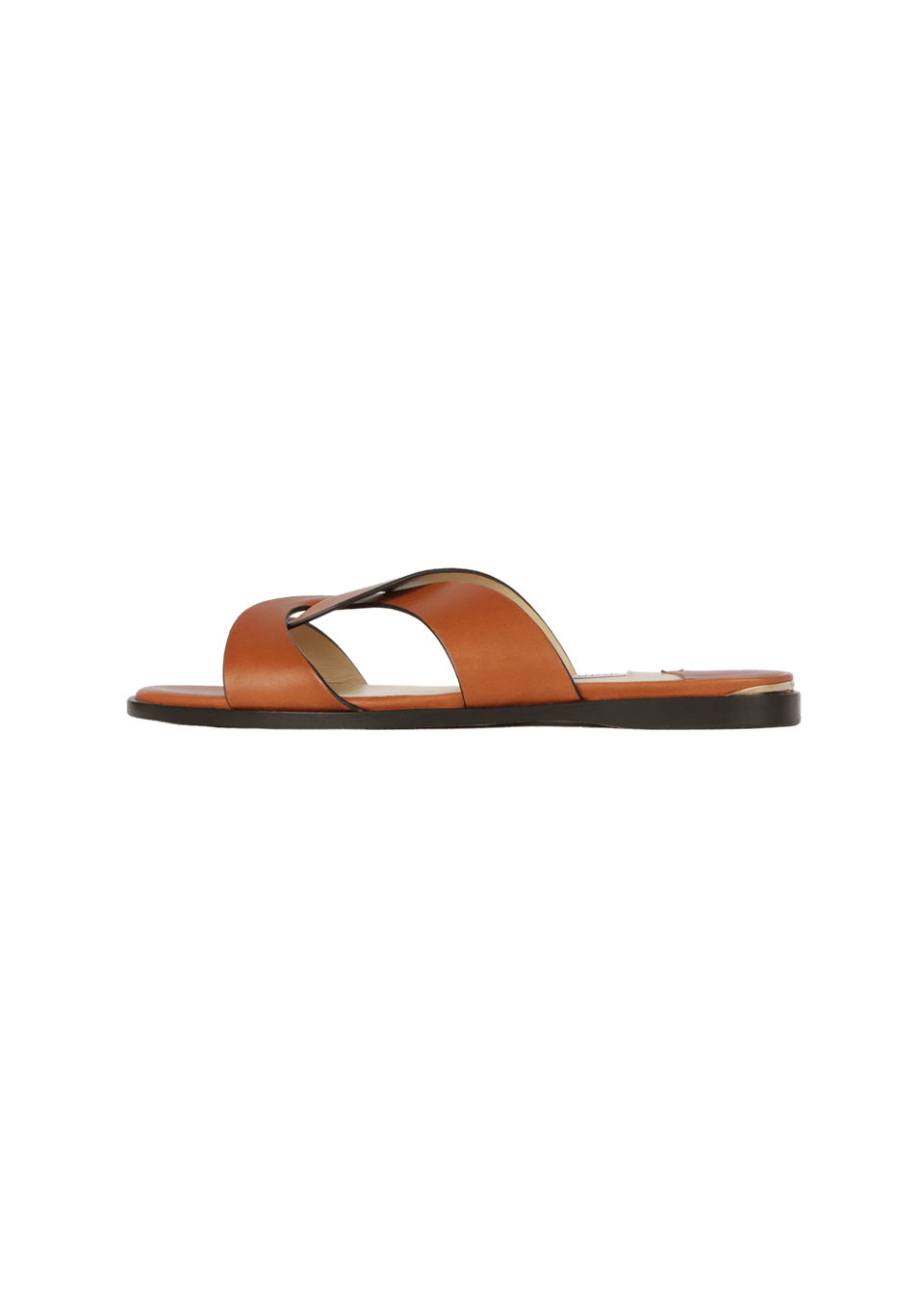 LEATHER SLIDES 36.5