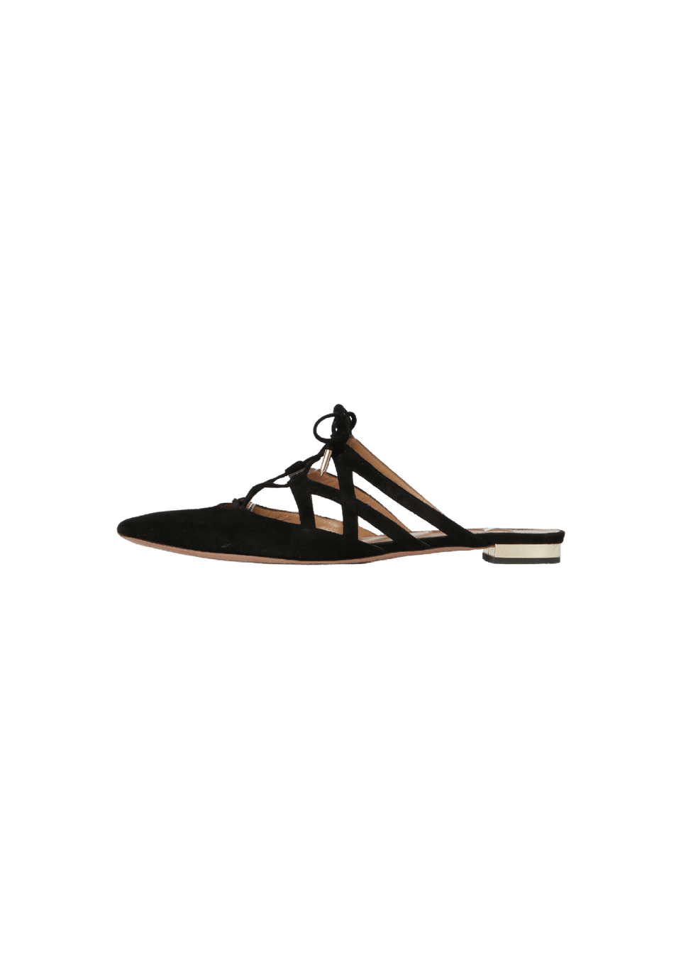 SUEDE BELGRAVIA MULES 36