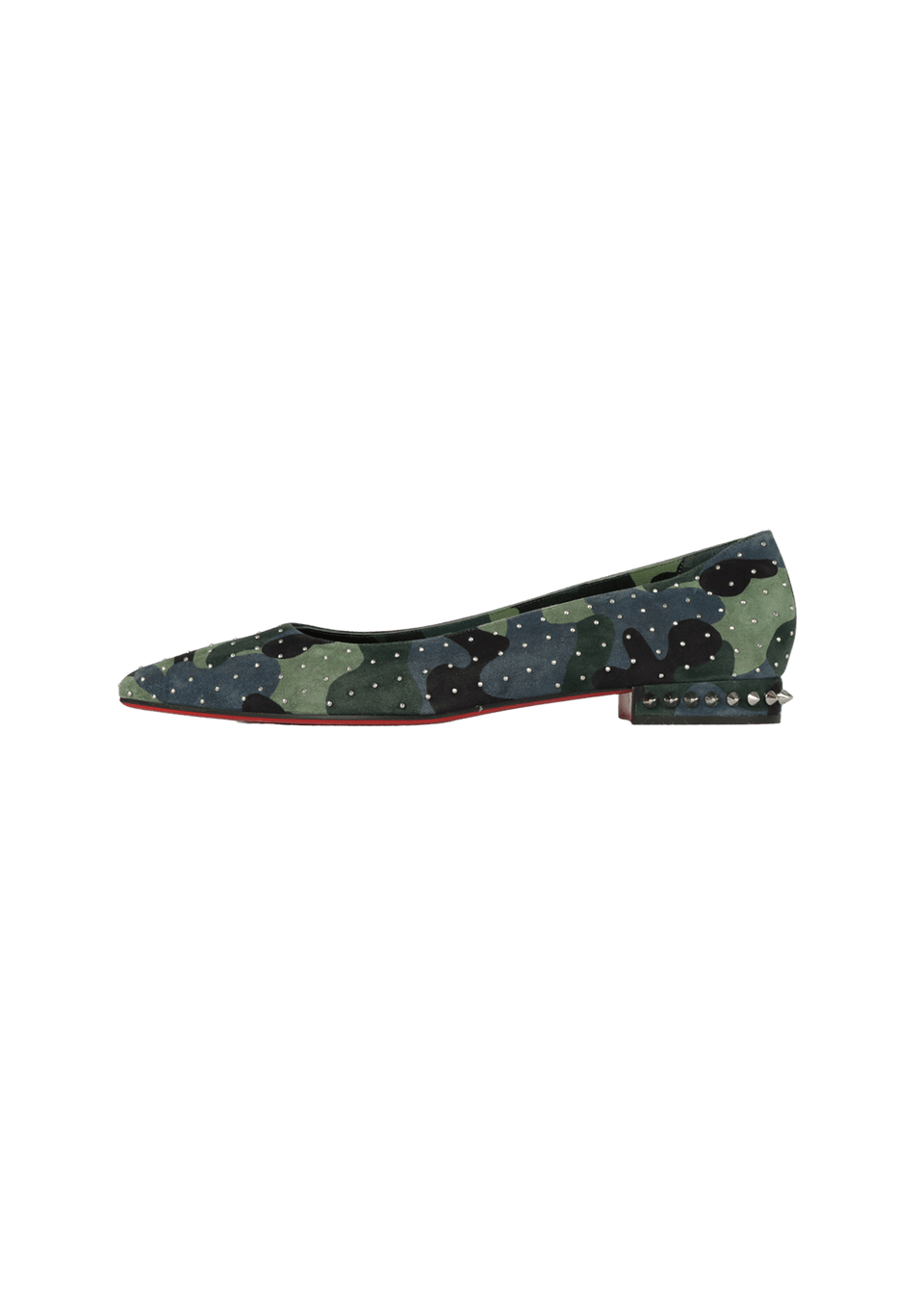 STUDDED FREE HALL PLUME FLAT 38