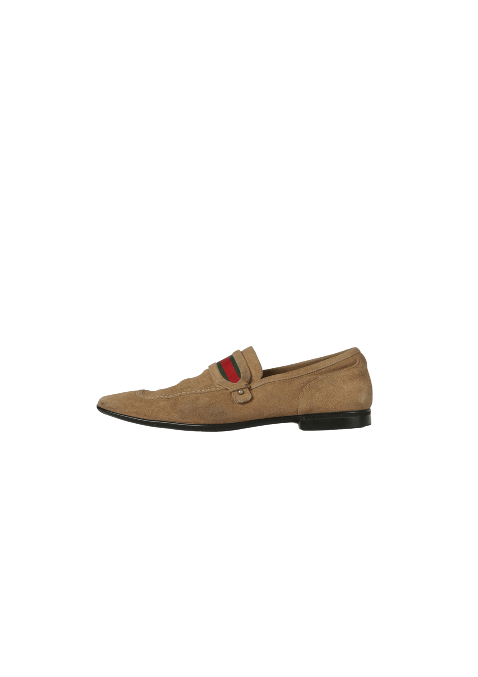 SUEDE WEB LOAFERS 40