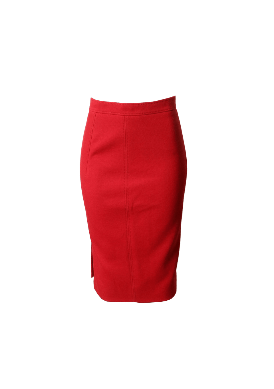 KNEE-LENGTH SKIRT P