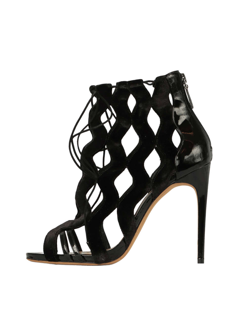 VELVET SANDALS 39