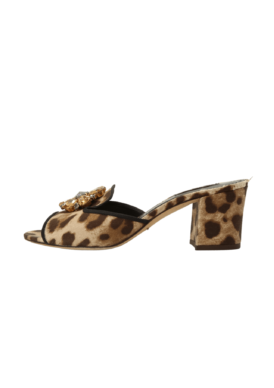 LEOPARD PRINT MULES 37