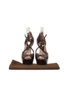 PATENT LEATHER SANDALS 36.5