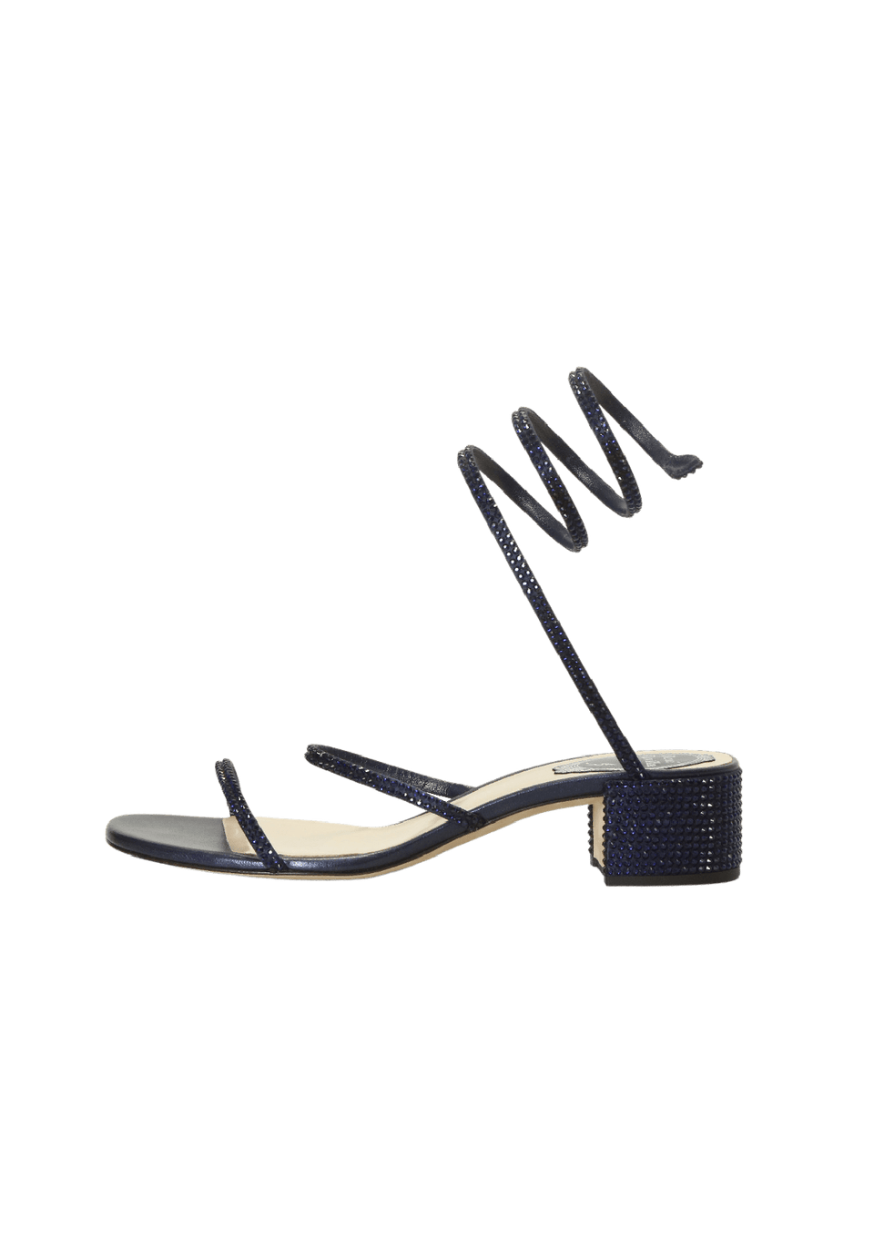 CRYSTAL EMBELLISHMENTS SLINGBACK SANDALS 37