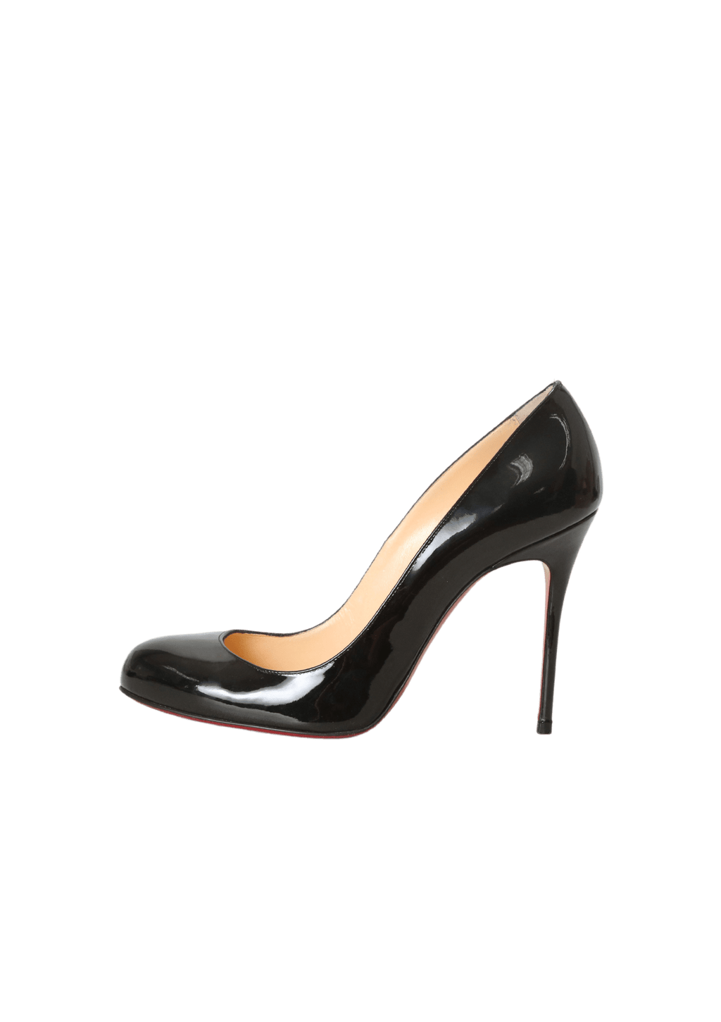 Scarpin Christian Louboutin Fifi 100 Patent Pumps 36.5 Preto